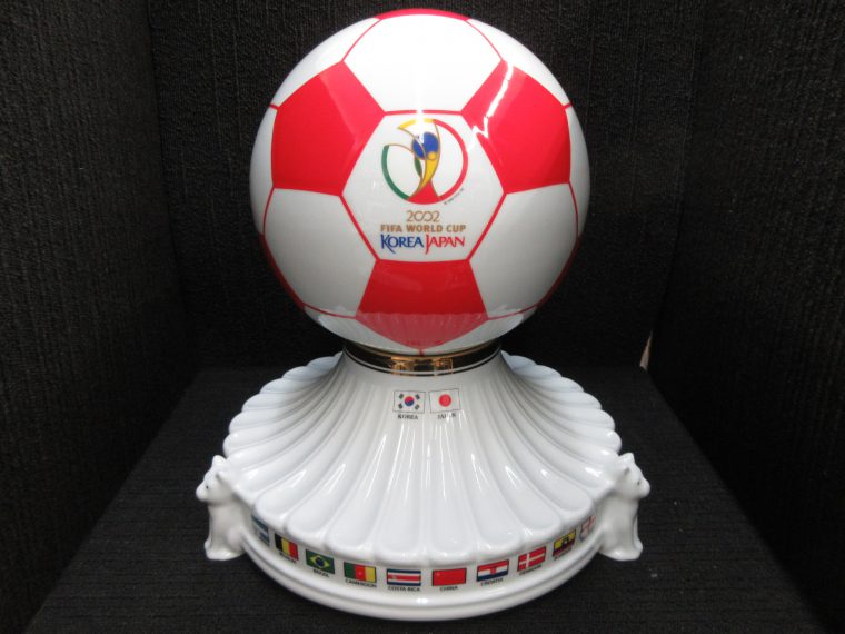 未使用2002日韓ワールドカップ記念サッカーボール5号球 - ボール